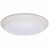 Halo BLD6 Series Matte Soft White 6 in. W Aluminum LED Canless Recessed Downlight 8.2 W