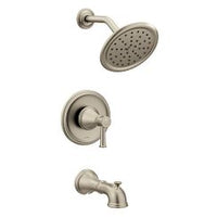 Brushed nickel Posi-Temp(R) tub/shower