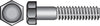 Hillman 3/8-16 in. D X 3-1/2 in. L Steel Hex Head Cap Screw 25 pk