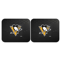 NHL - Pittsburgh Penguins Back Seat Car Mats - 2 Piece Set