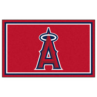 MLB - Los Angeles Angels 4ft. x 6ft. Plush Area Rug