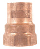 Mueller Streamline 3/4 in. Copper x 3/4 in. Dia. FIP Copper Pipe Adapter (Pack of 10)