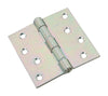 Tight Pin Hinge, Zinc, 4 x 4-In. (Pack of 5)