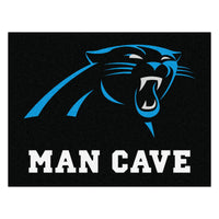 NFL - Carolina Panthers Man Cave Rug - 34 in. x 42.5 in.