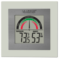 La Crosse Technology 122 deg Thermometer 3.46 in. L X 0.64 in. W Silver