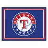 MLB - Texas Rangers 8ft. x 10 ft. Plush Area Rug