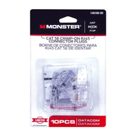 Monster Just Hook It Up RJ-45 Modular Plugs 10 pk