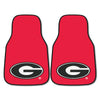 University of Georgia Red Carpet Car Mat Set - 2 Pieces