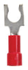 Jandorf 22-18 Ga. Insulated Wire Terminal Spade Red 5 pk