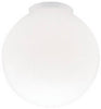 Westinghouse Round White Glass Lamp Shade 1 pk (Pack of 6)