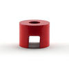 Magnet Source .375 Dia. in. L X .5 in. W Red Work Holding Magnet 1.5 lb. pull 1 pc