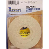 Band-It Peel-N-Stick White Birch Pre-Coated Glue Iron-On Melamine Edge Banding 3/4 W in. x 25 L ft.