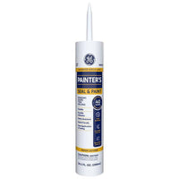 GE Painter's White Siliconized Acrylic Latex Painter's Caulk 10.1 oz. (Pack of 12)