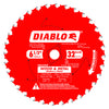 Diablo 6-1/2 in. Dia. x 5/8 in. Carbide Wood and Metal Saw Blade 32 teeth .(Pack of 5)