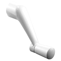 Prime-Line Painted White Zinc Swivel Operator Crank Handle For Universal