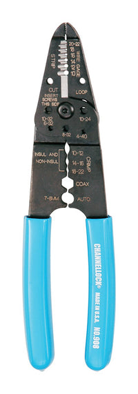 Channellock 10 Ga. 8.25 in. L Wire Stripper