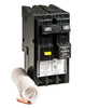 Square D HomeLine 50A 120/240V Ground Fault Plug-In Circuit Breaker 2.3 H x 4.6 W x 7.9 D in.