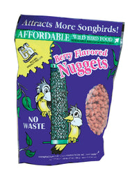 C&S Wild Bird Berry Suet Nuggets 27 oz