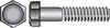 Hillman 5/16-18 in. D X 4 in. L Stainless Steel Hex Head Cap Screw 25 pk