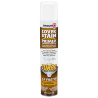 Zinsser CoverStain White Flat/Matte Primer 26 oz (Pack of 6)