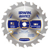 Irwin Marathon 5-3/8 in. D Carbide Circular Saw Blade 18 teeth 1 pk