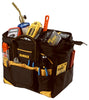 DeWalt 5.25 in. W X 11.75 in. H Polyester Backpack Tool Bag 29 pocket Black/Yellow 1 pc