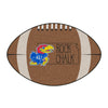 University of Kansas Southern Style Football Rug - 20.5in. x 32.5in.