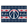 NBA - Washington Wizards Holiday Sweater Rug - 19in. x 30in.