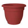 Bloem Ariana 6.8 in. H X 8 in. D Plastic Planter Burnt Red