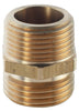 PlumbCraft Brass 3/4 in. D X 3/4 in. D Hose Adapter 1 pk