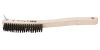 Forney 13-11/16 in. L X 3 in. W Scratch Brush Wood 1 pc