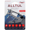 KeySmart AllTul Stainless Steel Silver Raptor Multi-Tool Key