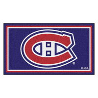 NHL - Montreal Canadiens 3ft. x 5ft. Plush Area Rug