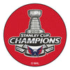 NHL - Washington Capitals 2018 Stanley Cup Champions Hockey Puck Rug - 27in. Diameter