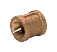 JMF Company 1 in. FPT X 1 in. D FPT Brass Coupling