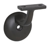 National Hardware Black Zinc Handrail Bracket 3.10 in. L 250 lb (Pack of 5).