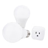 Globe A19 E26 (Medium) Smart WiFi LED Bulb Kit Tunable White 60 Watt Equivalence 3 pc.