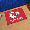 NFL - Kansas City Chiefs Man Cave Rug - 19in. x 30in.