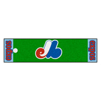 MLB - Washington Nationals Retro Collection Putting Green Mat - 1.5ft. x 6ft. - (1990 Montreal Expos)