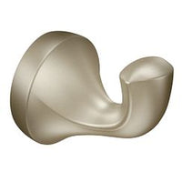 BRUSHED NICKEL SINGLE ROBE HOOK