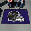 NFL - Baltimore Ravens Helmet Rug - 5ft. x 8ft.