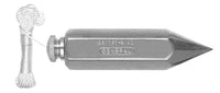 General 8 oz Steel Plumb Bob 4 in. L 1 pc