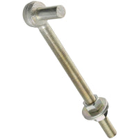 National Hardware 12 in. L Zinc-Plated Silver Steel Bolt Hook 1 pk