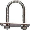 National Hardware 1/4 in. X 1-1/8 in. W X 2-1/4 in. L Coarse Zinc-Plated Stainless Steel U-Bolt