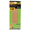 Gator Zip XL 9-1/2 in. L x 3-1/2 in. W 120 Grit Aluminum Oxide Sanding Sheet 6 pk (Pack of 5)