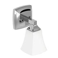 CHROME ONE GLOBE BATH LIGHT