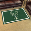 NBA - Milwaukee Bucks 4ft. x 6ft. Plush Area Rug