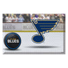 NHL - St. Louis Blues Rubber Scraper Door Mat