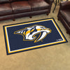 NHL - Nashville Predators Navy 4ft. x 6ft. Plush Area Rug