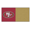 NFL - San Francisco 49ers Team Carpet Tiles - 45 Sq Ft.